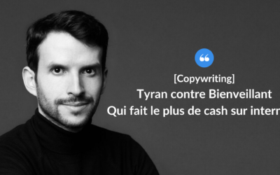 Tyran contre Bienveillant—Qui fait le plus de cash sur internet ?