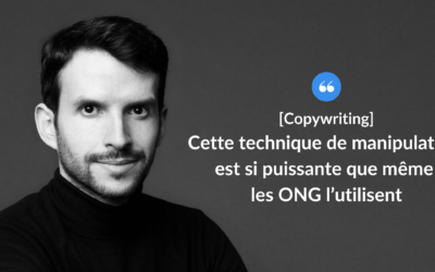 Cette technique de manipulation est si puissante, que même les ONG l’utilisent.