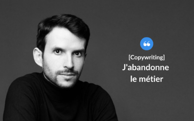 J’abandonne le métier.