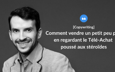 Vendez plus en regardant ce Télé-Achat poussé aux stéroïdes.