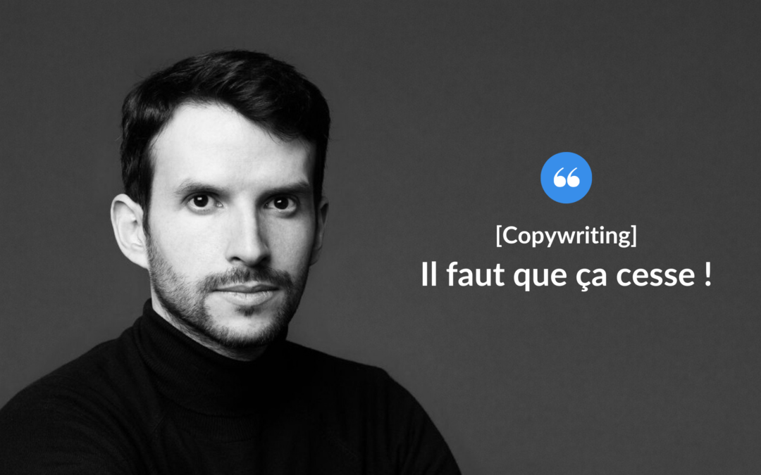 Il faut que ça cesse !