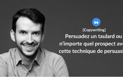 Persuadez un taulard glacial ou n’importe quel prospect avec cette technique de persuasion.