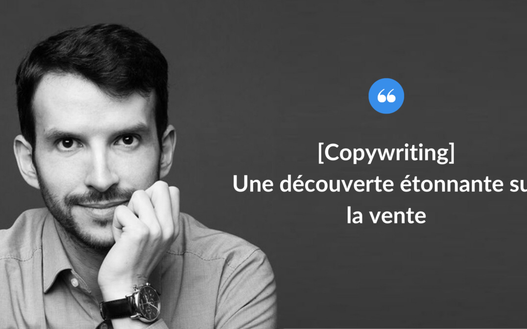 Une découverte étonnante sur la vente.