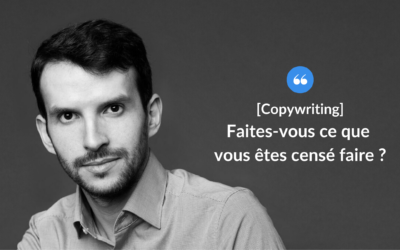 Faites-vous ce que vous êtes censé faire ?