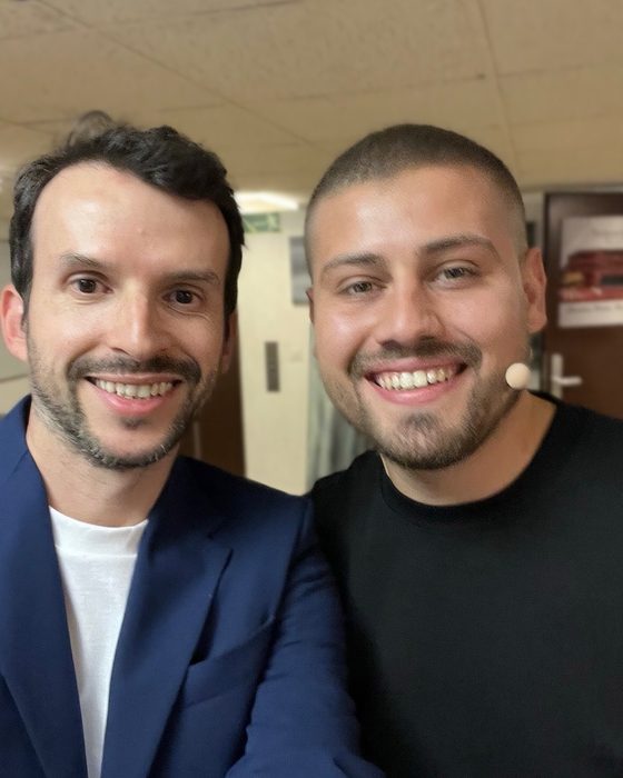 Francisco avec Kémille Ikhadriouene