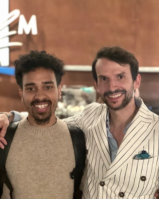 Francisco avec Maxime Okoye